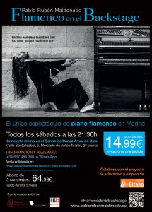 Flamenco en el Backstage - Madrid @ Centro de danza Amor de Dios | Madrid | Comunidad de Madrid | España