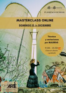 Online Masterclass "Technique and variations por bulerías"